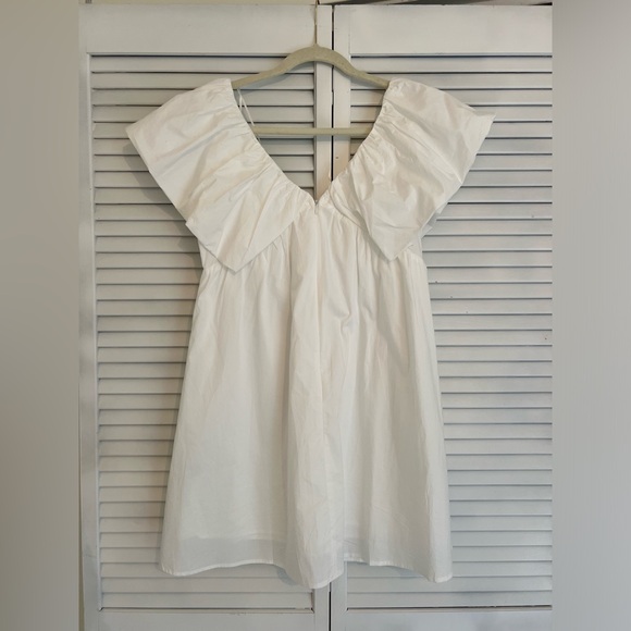 NWOT Day + Moon White Mini Dress - Picture 2 of 3